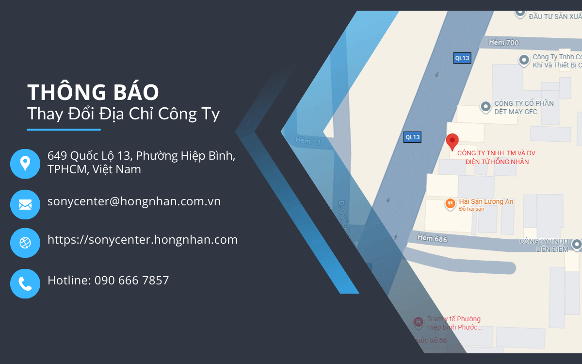 THÔNG BÁO THAY ĐỔI ĐỊA CHỈ CÔNG TY